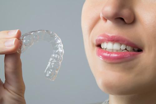 Invisalign Clear Braces Out of Tray